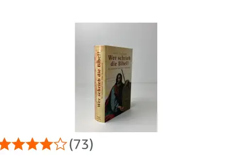 Buch "Wer schrieb die Bibel?" von Richard Elliott Friedman, das die Entstehung des Alten Testaments beleuchtet.